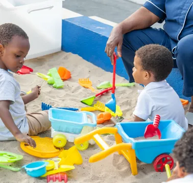 A moment from daily life at The Avenue Preschool