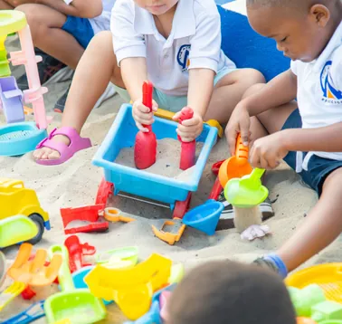 A moment from daily life at The Avenue Preschool