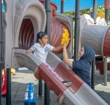 A moment from daily life at The Avenue Preschool