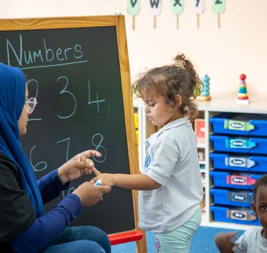 A moment from daily life at The Avenue Preschool