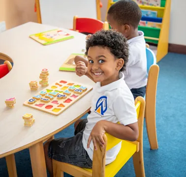 A moment from daily life at The Avenue Preschool