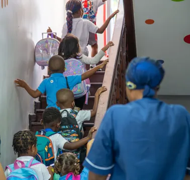 A moment from daily life at The Avenue Preschool